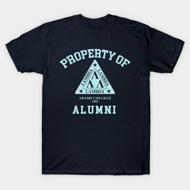 Property of Lambda Lambda Lambda Alumni T-Shirt by Alema Art